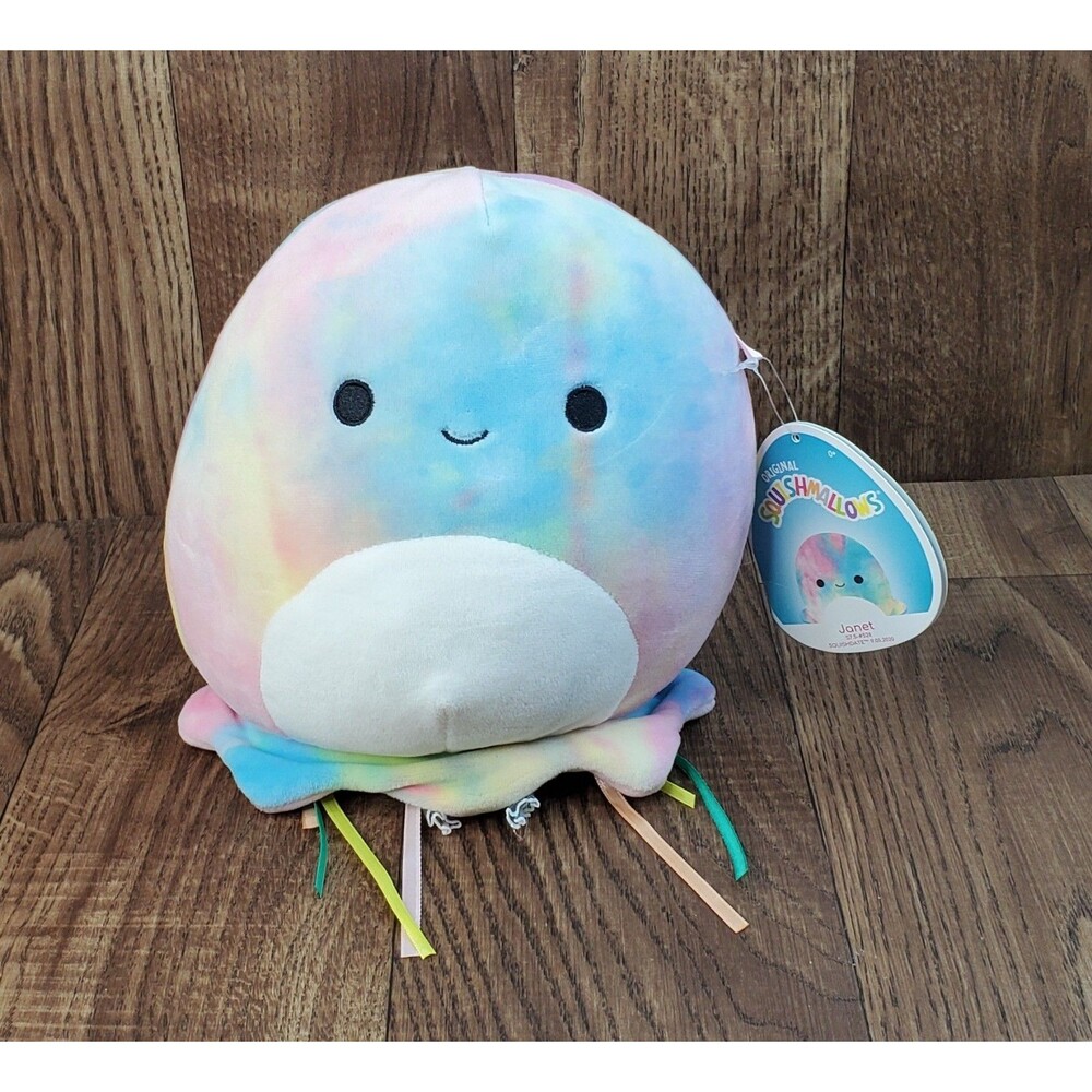 Squishmallows Janet the Jellyfish 8" Plush Kellytoy NWT